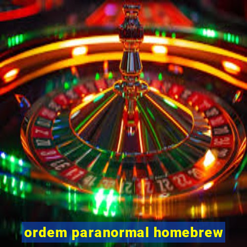 ordem paranormal homebrew